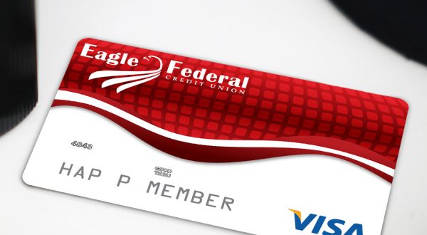 Eagle VISA card image.